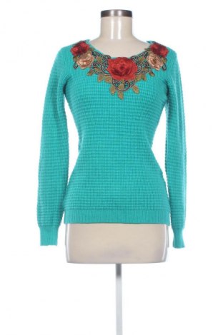 Damski sweter DD-II, Rozmiar L, Kolor Zielony, Cena 68,97 zł