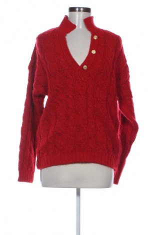 Γυναικείο πουλόβερ Defacto, Μέγεθος S, Χρώμα Κόκκινο, Τιμή 14,77 €