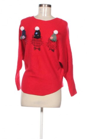 Damenpullover Ebelieve, Größe S, Farbe Rot, Preis € 14,99