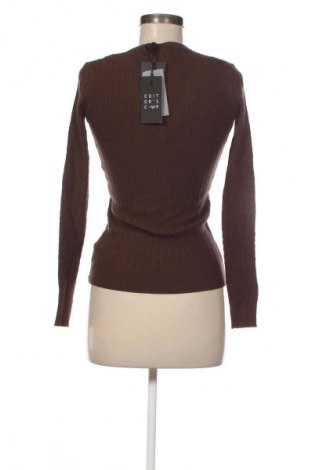 Дамски пуловер Editor's Cut, Размер M, Цвят Кафяв, Цена 46,99 лв.