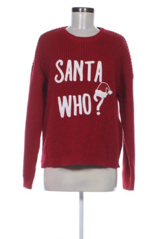 Γυναικείο πουλόβερ Fb Sister, Μέγεθος M, Χρώμα Κόκκινο, Τιμή 13,99 €