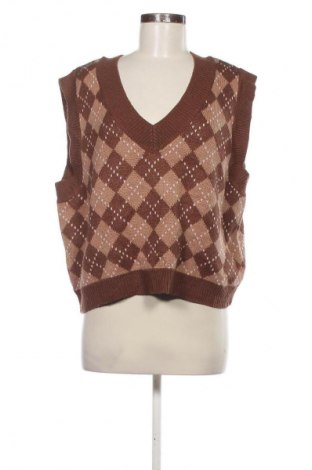 Дамски пуловер Fb Sister, Размер XL, Цвят Кафяв, Цена 14,99 лв.