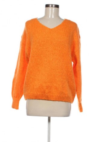 Дамски пуловер Free Quent, Размер L, Цвят Оранжев, Цена 28,99 лв.