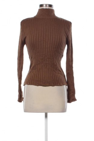 Дамски пуловер FullaModa, Размер M, Цвят Кафяв, Цена 13,99 лв.