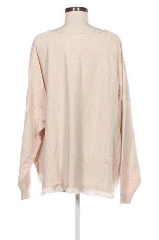 Γυναικείο πουλόβερ Gina Benotti, Μέγεθος 3XL, Χρώμα Εκρού, Τιμή 12,99 €