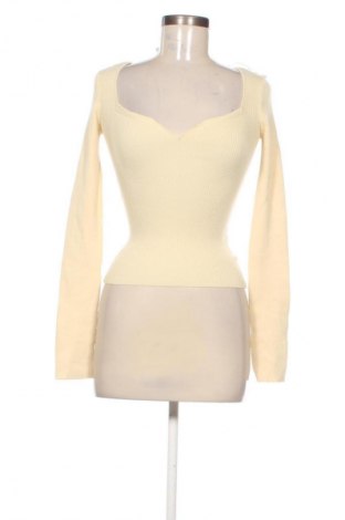 Pulover de femei H&M, Mărime XS, Culoare Bej, Preț 62,99 Lei