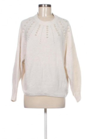 Дамски пуловер H&M, Размер L, Цвят Екрю, Цена 29,00 лв.