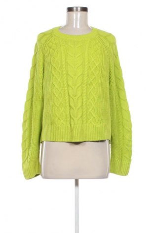 Дамски пуловер H&M Divided, Размер L, Цвят Зелен, Цена 54,15 лв.