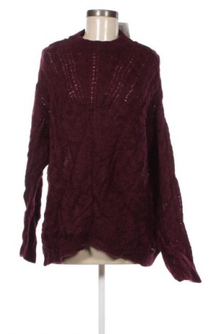 Damski sweter Hampton Republic, Rozmiar L, Kolor Czerwony, Cena 56,99 zł