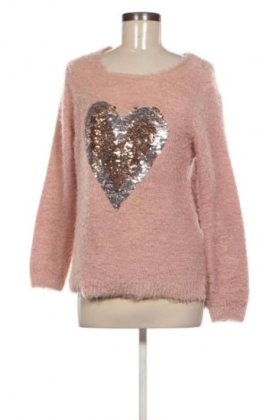 Damenpullover Jean Pascale, Größe M, Farbe Aschrosa, Preis € 9,99