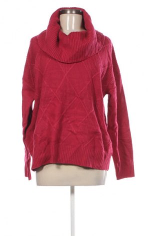 Дамски пуловер Laura Torelli, Размер L, Цвят Розов, Цена 16,99 лв.