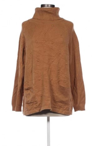 Γυναικείο πουλόβερ Laura Torelli, Μέγεθος L, Χρώμα Καφέ, Τιμή 11,99 €