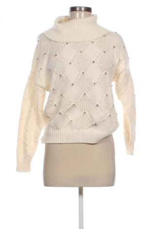 Damenpullover Laura Torelli, Größe M, Farbe Ecru, Preis 10,99 €