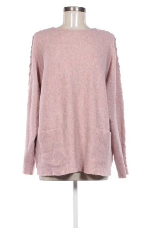 Damenpullover M&V, Größe M, Farbe Aschrosa, Preis 15,00 €