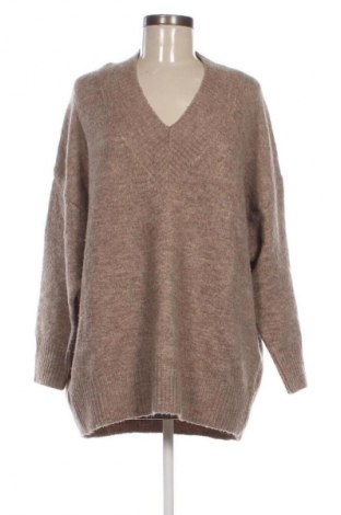 Дамски пуловер Mango, Размер S, Цвят Кафяв, Цена 27,37 лв.