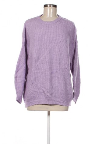 Damski sweter Ms Mode, Rozmiar L, Kolor Fioletowy, Cena 48,99 zł