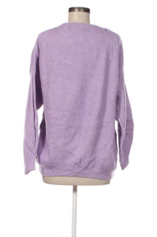 Damski sweter Ms Mode, Rozmiar L, Kolor Fioletowy, Cena 48,99 zł