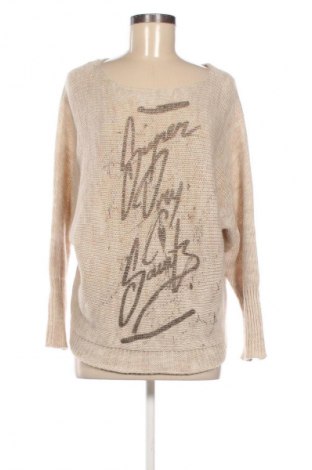 Damski sweter Multiblu, Rozmiar L, Kolor Beżowy, Cena 46,99 zł