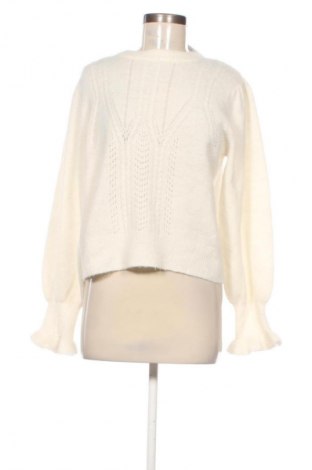 Γυναικείο πουλόβερ Object, Μέγεθος M, Χρώμα Εκρού, Τιμή 56,99 €