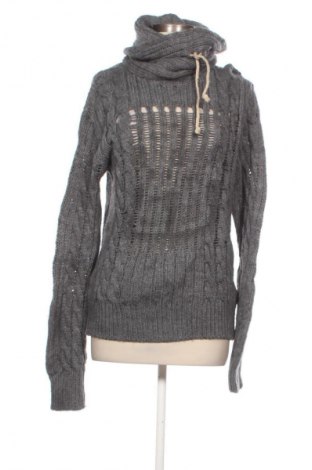 Γυναικείο πουλόβερ People For Happiness, Μέγεθος L, Χρώμα Γκρί, Τιμή 15,00 €