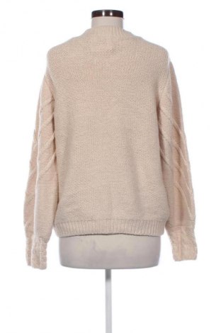 Дамски пуловер Pieces, Размер L, Цвят Бежов, Цена 27,00 лв.