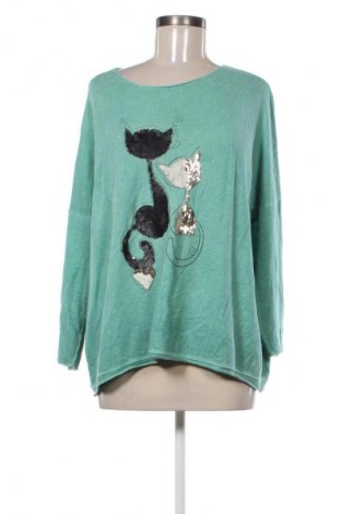 Damski sweter Pittarello, Rozmiar L, Kolor Zielony, Cena 66,67 zł