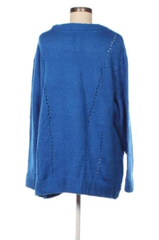 Дамски пуловер Rainbow, Размер XXL, Цвят Син, Цена 21,99 лв.