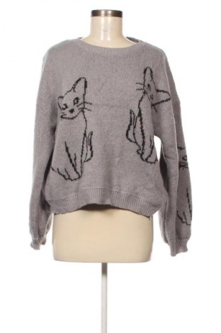 Pulover de femei SHEIN, Mărime L, Culoare Gri, Preț 62,99 Lei