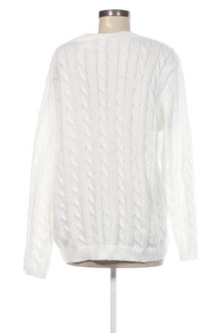 Γυναικείο πουλόβερ SHEIN, Μέγεθος 3XL, Χρώμα Λευκό, Τιμή 8,99 €