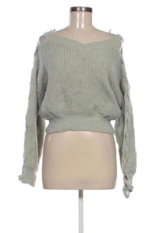 Dámský svetr SHEIN, Velikost S, Barva Zelená, Cena  269,00 Kč