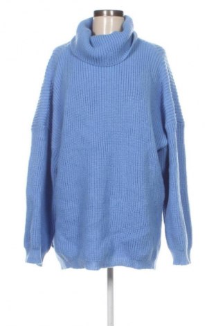 Дамски пуловер SHEIN, Размер 3XL, Цвят Син, Цена 15,99 лв.