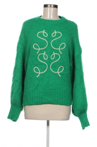 Дамски пуловер Shoeby, Размер XS, Цвят Зелен, Цена 22,99 лв.