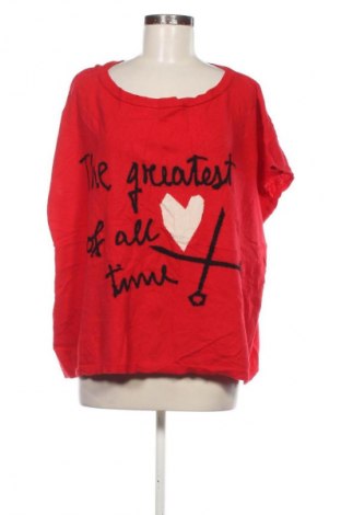 Damenpullover Sisley, Größe 3XL, Farbe Rot, Preis € 18,99