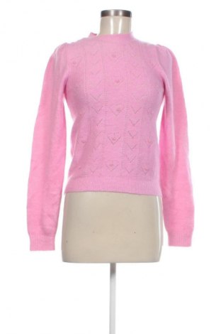 Дамски пуловер Springfield, Размер XS, Цвят Розов, Цена 29,99 лв.
