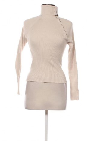 Дамски пуловер Stradivarius, Размер M, Цвят Бежов, Цена 28,99 лв.