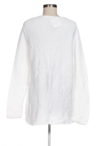 Γυναικείο πουλόβερ Tom Tailor, Μέγεθος XXL, Χρώμα Λευκό, Τιμή 16,99 €