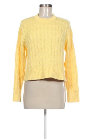 Damenpullover Tommy Hilfiger, Größe XS, Farbe Gelb, Preis 92,99 €