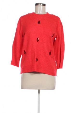 Дамски пуловер Tu, Размер L, Цвят Червен, Цена 29,15 лв.