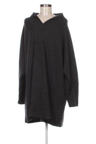 Γυναικείο πουλόβερ Ulla Popken, Μέγεθος 3XL, Χρώμα Γκρί, Τιμή 20,92 €