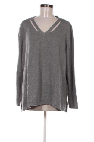 Γυναικείο πουλόβερ Ulla Popken, Μέγεθος XXL, Χρώμα Γκρί, Τιμή 10,99 €