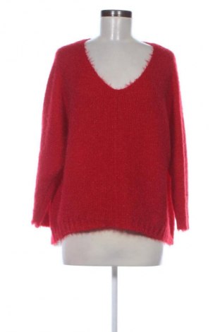 Damski sweter Unbranded, Rozmiar L, Kolor Czerwony, Cena 66,39 zł