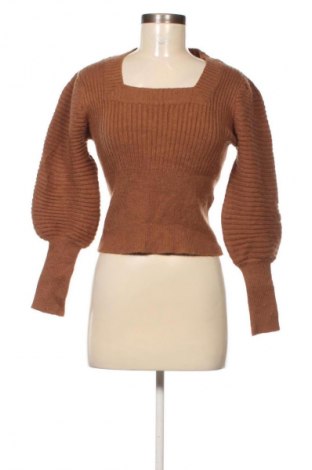 Γυναικείο πουλόβερ Unbranded, Μέγεθος M, Χρώμα Καφέ, Τιμή 13,99 €