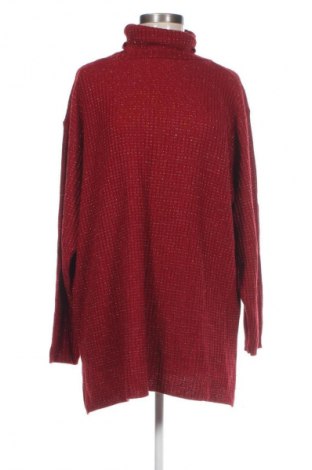 Дамски пуловер Unbranded, Размер XXL, Цвят Червен, Цена 23,99 лв.