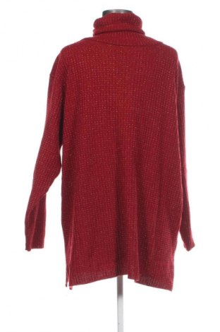 Дамски пуловер Unbranded, Размер XXL, Цвят Червен, Цена 23,99 лв.