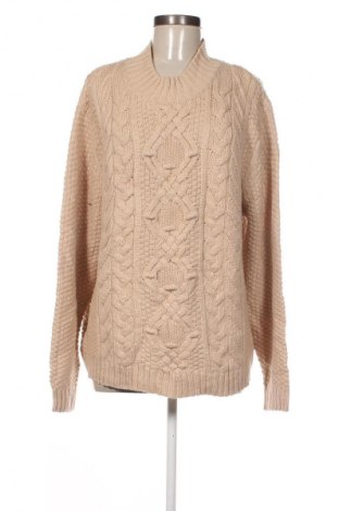 Дамски пуловер Unbranded, Размер L, Цвят Бежов, Цена 21,99 лв.