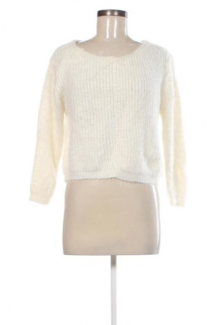 Дамски пуловер Unbranded, Размер S, Цвят Бял, Цена 13,99 лв.