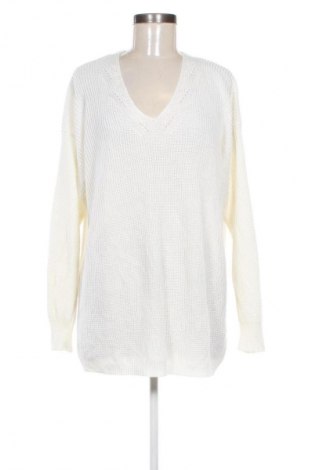Damski sweter Unbranded, Rozmiar XL, Kolor Biały, Cena 66,39 zł
