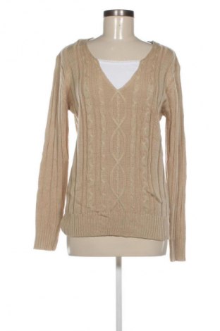 Damski sweter Unbranded, Rozmiar L, Kolor Beżowy, Cena 48,99 zł