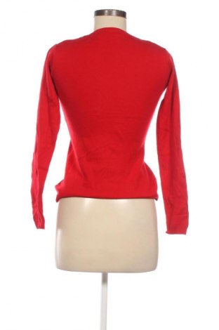 Дамски пуловер United Colors Of Benetton, Размер S, Цвят Червен, Цена 21,99 лв.