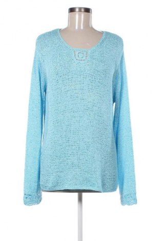 Γυναικείο πουλόβερ Y.O.U, Μέγεθος XL, Χρώμα Μπλέ, Τιμή 14,83 €